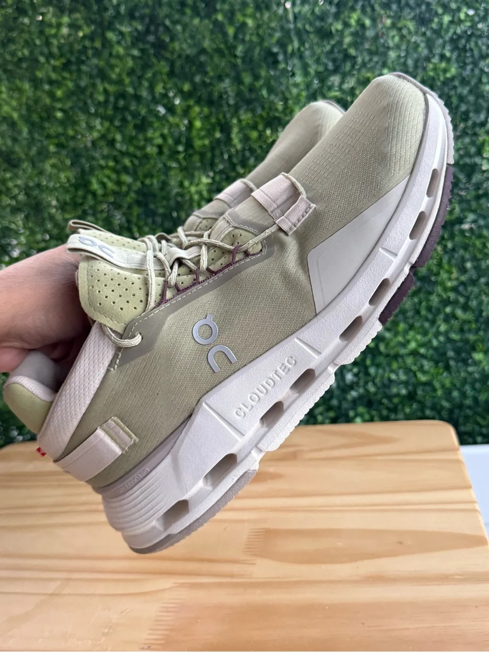 On Cloudnova 2 Men’s 10.5 Caper Desert Sneakers